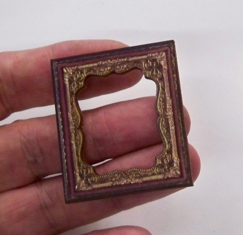 Picture Frames. photo of Miniature Frames on wood. Attach your own picture. 12 x laser wood cuts. image 4