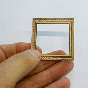 Picture Frames. Miniature Frames, Attach your own picture, 12 x Laser woodcuts. image 2