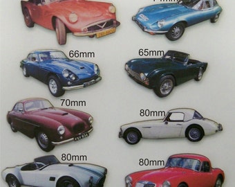 BRITISH SPORTS CARS.  A Garage of 8 Cars