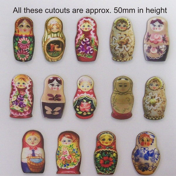 RUSSIAN DOLLS  14 X in A pack