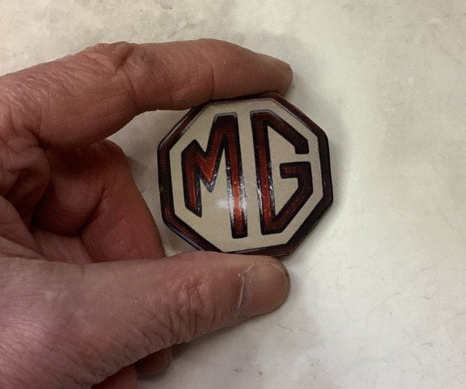 car badges - Mg Badges set of 5pcs car grill badge emblem logos metal car  badge