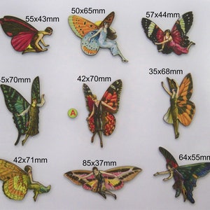 Butterfly Fairies.  Flappers with wings. This is a collection of 9 ladies on the wing