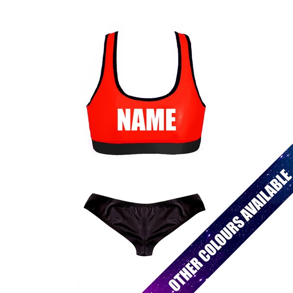 Pro Wrestling Gear Womens Crop Top and 