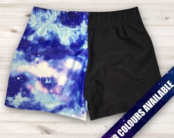 Pro Wrestling Gear Biker Shorts Galaxy Space Spandex Bikers Men’s Wrestling Bikers * Men’s Shorts * Space Wrestling Gear * Made To Order