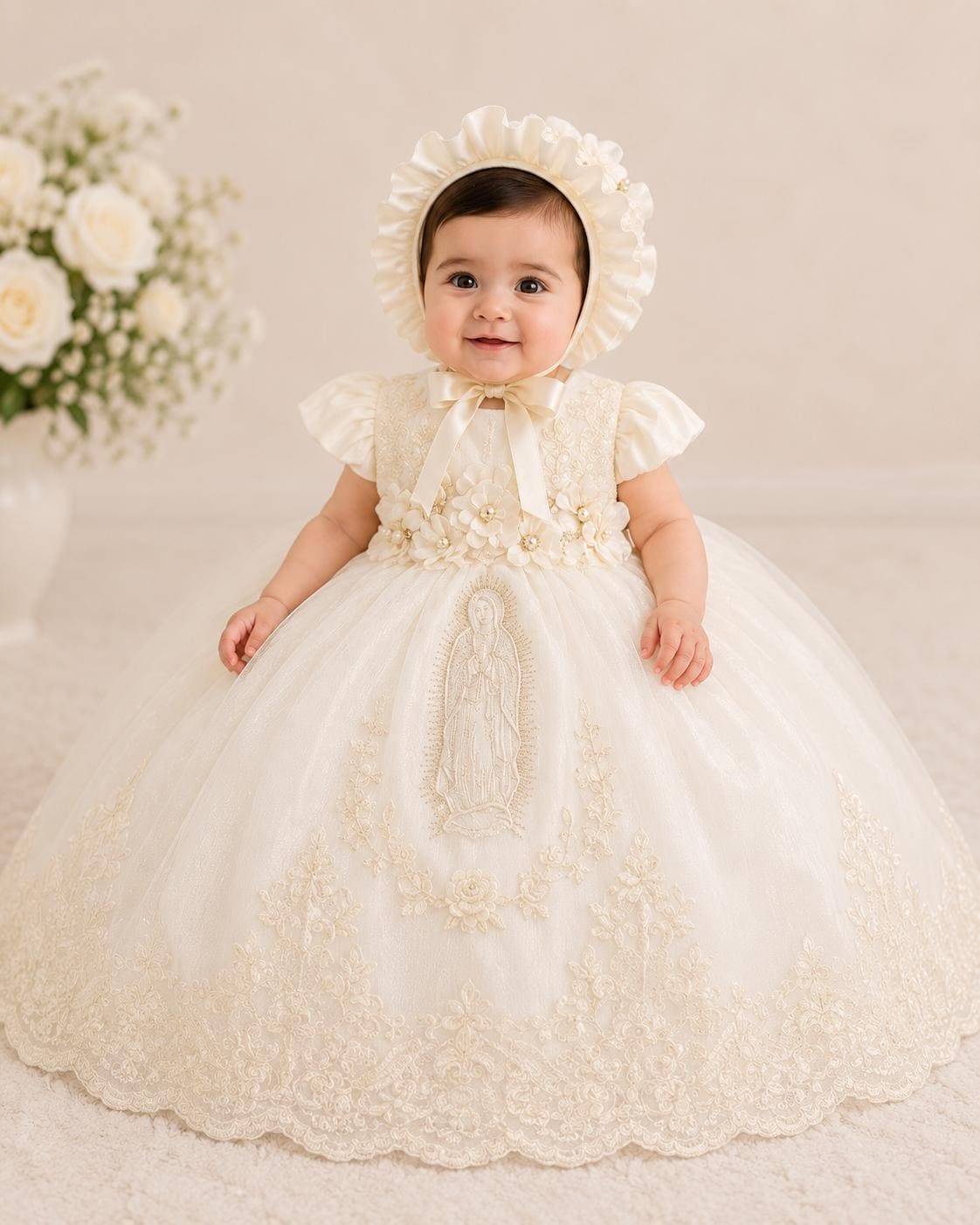 can baptism dresses be ivory Dress with all my heart