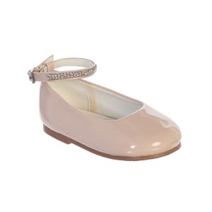 Formal Pink flat shoes for girls dress