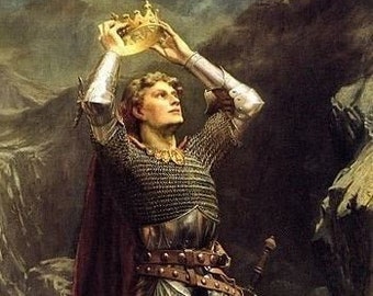 King Arthur and The Camelot Universe - Art and Paintings - 40-Trading Cards Set