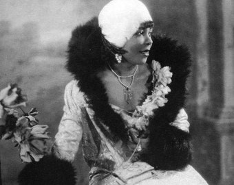 Mulheres da Renascença do Harlem - Fotografia Vintage - Conjunto de cartões colecionáveis de 24 fotos