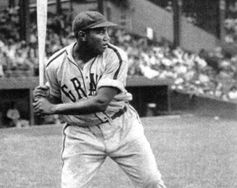 Josh Gibson - Negro League Baseball Player - 8-Photo Cards Set