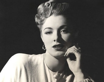 Eleanor Parker - Hollywood Ikone und Schauspielerin - 16 Fotokarten - Filmlegenden - Klassische Hollywood-Schauspielerin - Vintage Fotografie Kino