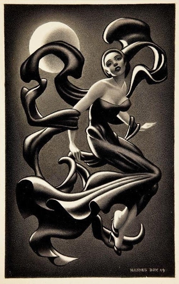 Hannes Bok - Sci-fi Fantasy Art and Illustrations - 40 Trading
