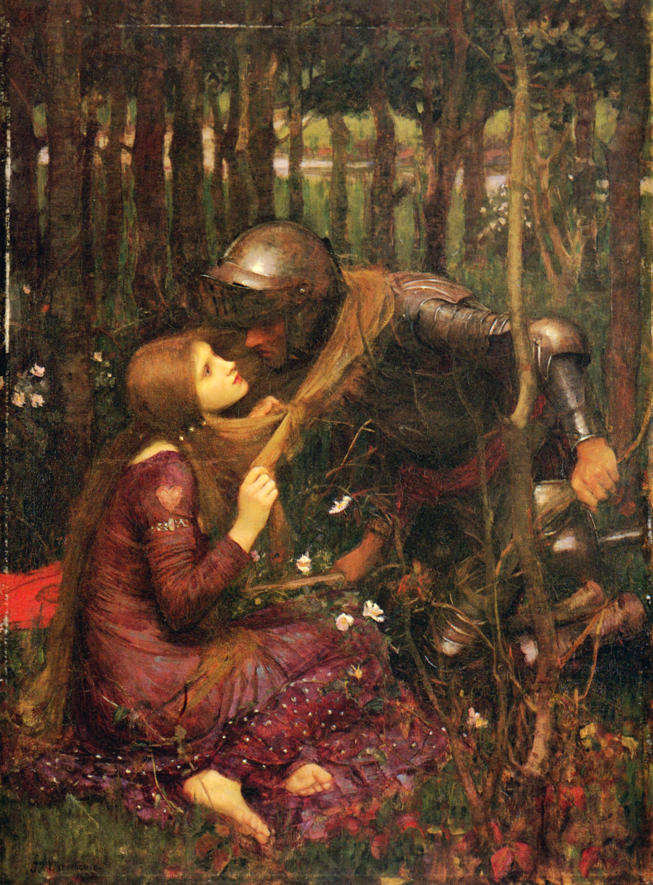 John William Waterhouse Paintings and Art 16 Trading Cards Set
