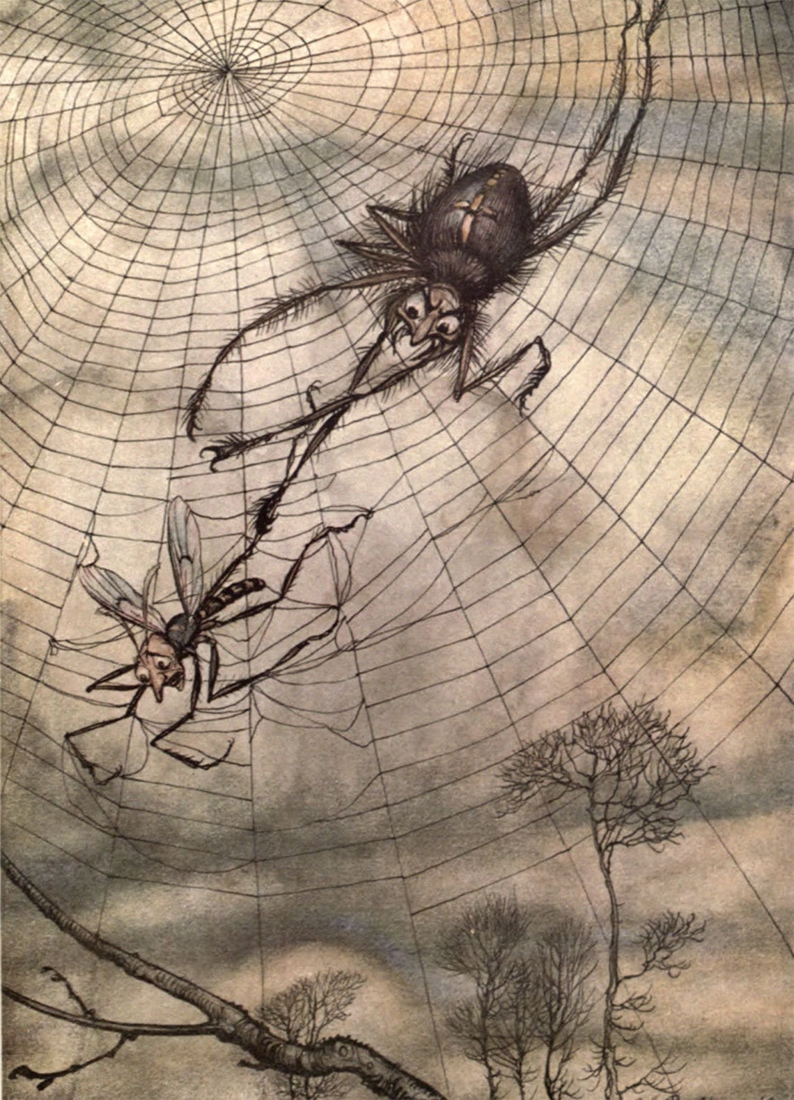 Arthur Rackham - Fantasy Art and Illustrations - 24 Trading Cards Set ...