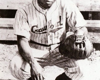 Josh Gibson - Negro League Baseball Player - 8-Photo Cards Set