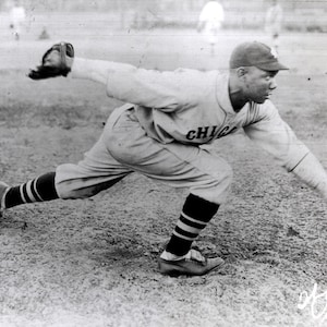 Coleção de conjuntos de cartões de fotos e arte da Negro League 8 - Famosa Liga de Beisebol Afro-Americana