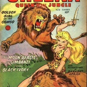 Sheena - Königin des Dschungels - 24 Sammelkarten Set - Klassische Comic Buchkunst - Goldenes Zeitalter der Comics - Superheld - Super Frauen Comics