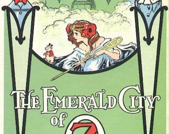 John R. Neill - Arte e ilustraciones del Mago de Oz - Set de 8 cartas coleccionables - ¡Sin duplicados! Colección de arte vintage - Libros infantiles clásicos