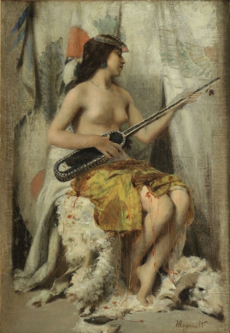 Paintings and Art Henri Regnault 40 Trading Cards Set