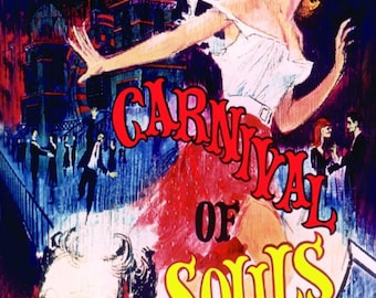 Carnaval de las almas (1962) - 8 Juego de cartas coleccionables - Carteles de películas de terror y fotografía