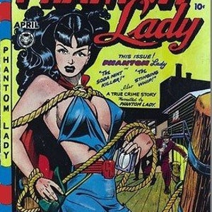 Supermujeres de la Edad de Oro - 40 cartas - Phantom Lady, Sheena, Firehair - Ilustración de cómics de superhéroes vintage