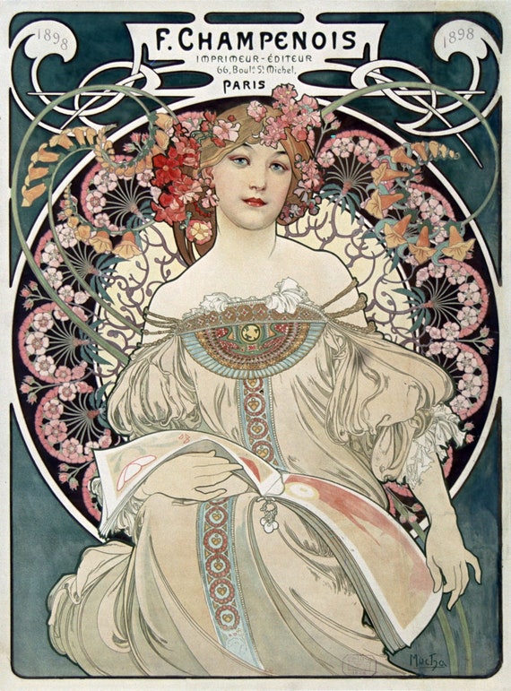 Alphonse Mucha アート作品 2点セット $_57.JPG?set_id=880000500F