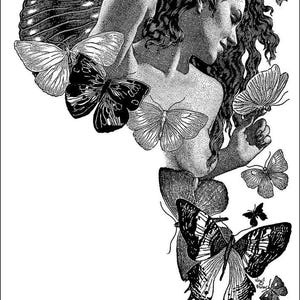Virgil Finlay - Ilustraciones a pluma y tinta - Juego de 8 cartas coleccionables - Colección Pulp Art - Arte vintage, portadas de Pulp, ciencia ficción
