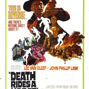 Spaghetti Westerns - Arte de pôster de filme - Conjunto de 16 cromos colecionáveis - SEM duplicatas! Arte Vintage - Ilustração de pôsteres de filmes - Filmes de faroeste