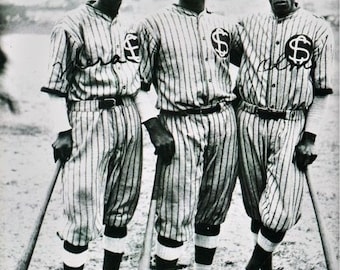Negro League 24-Photo Cards - Photos and Art Card Set - African-American Baseball League
