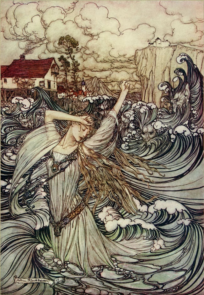 Arthur Rackham - Fantasy Art and Illustrations - 24 Trading Cards Set ...