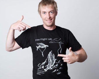 T-Shirt parapente - Free Flight Lab Original Design