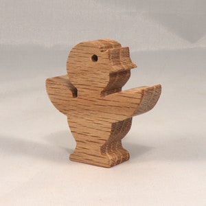 Handmade Wood Toy Singing Bird Cutout Unpainted Ready To Paint Freestanding From My Itty Bitty Animal Collection