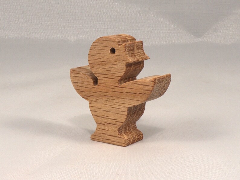 Handmade Wood Toy Singing Bird Cutout Unpainted Ready To Paint Freestanding From My Itty Bitty Animal Collection