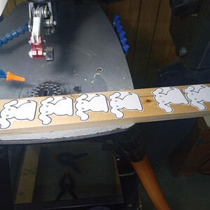This is an unfinished wooden Puppy Dog cutout from solid wood using traditional woodworking techniques. Sanded smooth and ready to paint, stain, or customize. Freestanding design for small hands, toddlers, young children, crafters, collectors, and display. I take custom orders for any animal, quantity, and mix — including large ornament orders. Mix and match, request a different size, or send a drawing or pattern. Handmade by Odin's Toy Factory in Tallahassee, Florida, USA.