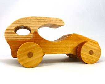 Wooden Toy Car: Speedy Wheels Collection