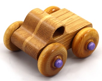 Handmade Wooden Toy Truck: One Of A Kind Monster Truck