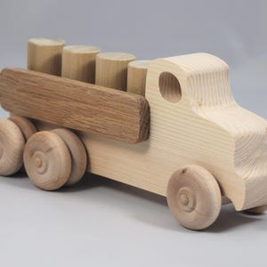 Handmade Wooden Toy Lorry Truck: Easy Five Truck Fleet Collection image 15