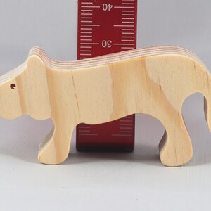 Handmade Wood Toy Lion Cutout Female Lioness Unfinished, Ready To Paint from my Itty Bitty Animal Collection