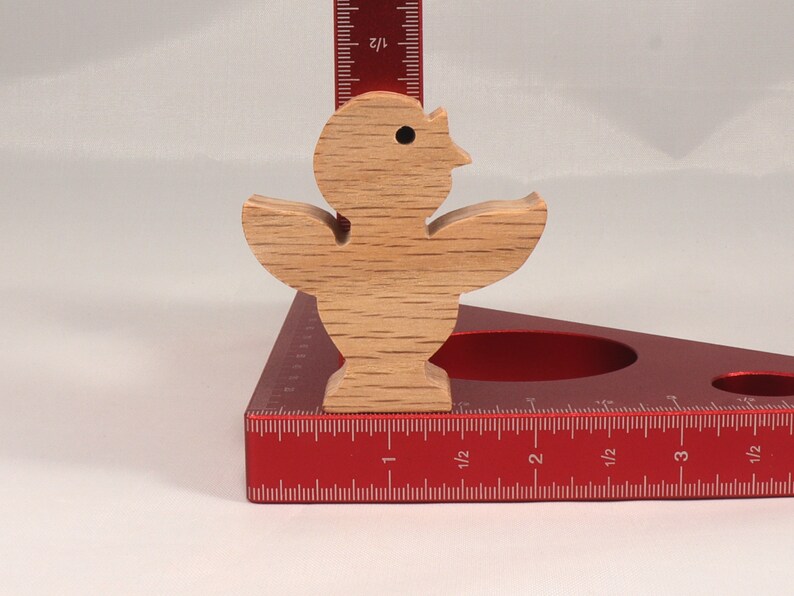 Handmade Wood Toy Singing Bird Cutout Unpainted Ready To Paint Freestanding From My Itty Bitty Animal Collection