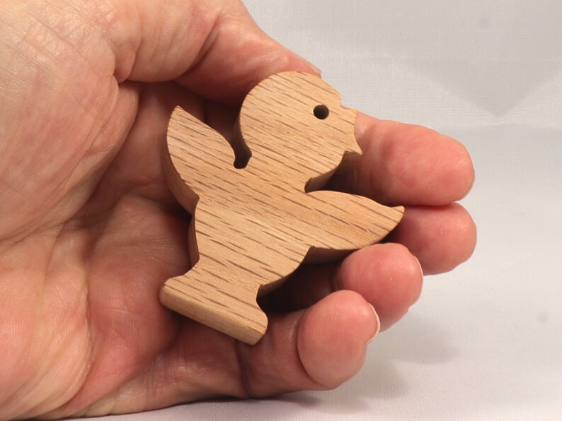 Handmade Wood Toy Singing Bird Cutout Unpainted Ready To Paint Freestanding From My Itty Bitty Animal Collection