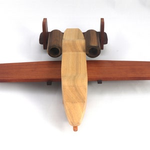 Handmade Wooden Toy Airplane: A-10 Thunderbolt II (aka Warthog) image 5