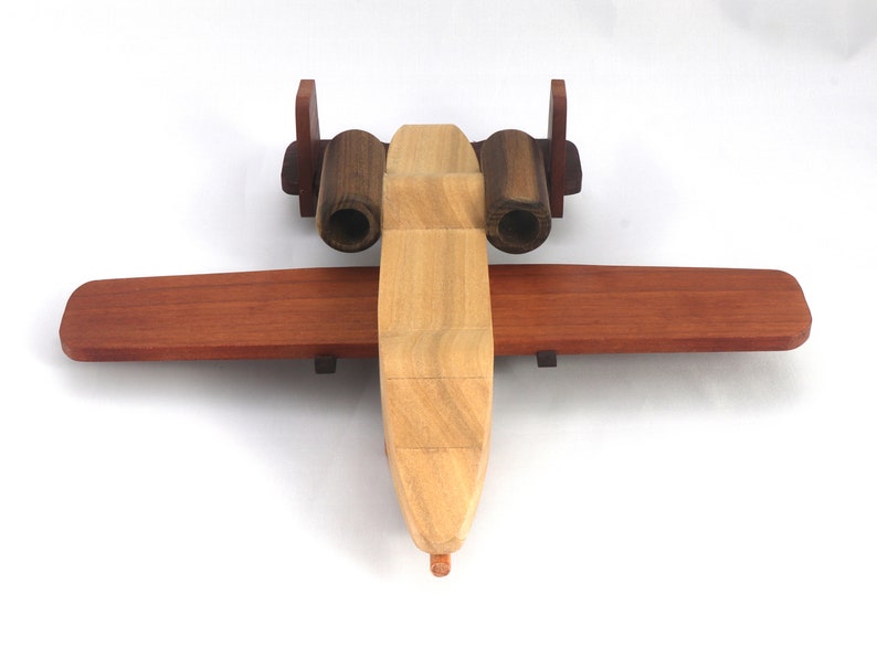 Handmade Wooden Toy Airplane: A-10 Thunderbolt II (aka Warthog) image 5