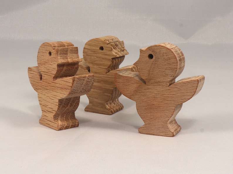 Handmade Wood Toy Singing Bird Cutout Unpainted Ready To Paint Freestanding From My Itty Bitty Animal Collection