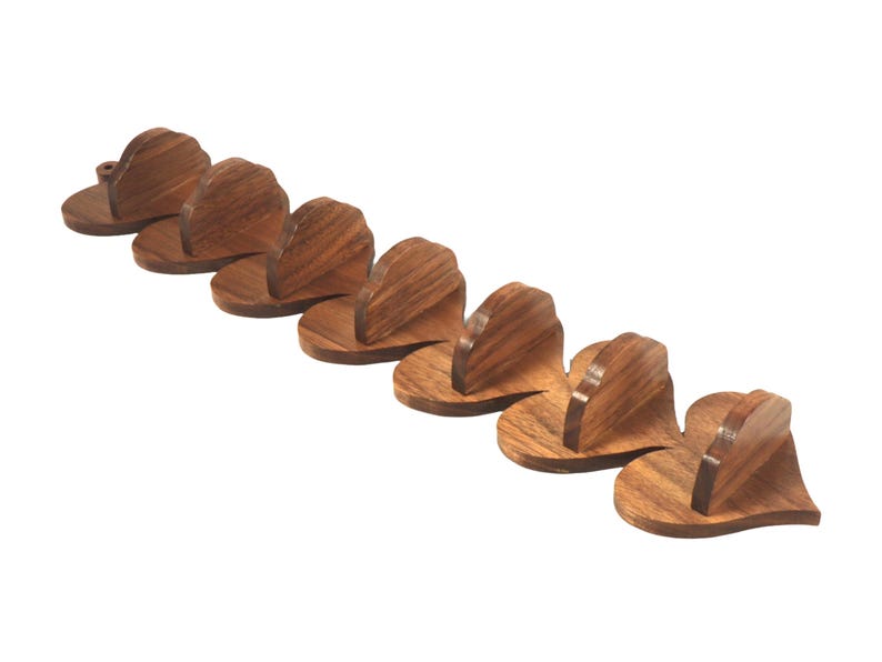 Handmade Rustic Wood Heart Shelf: Vintage Style Home Decor Display - Made To Order image 10