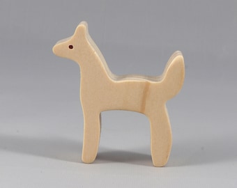 Wood Toy Deer (Doe) Cutout: Unfinished, Custom Sizes & Quantities Available