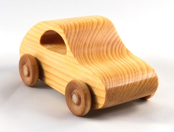 wooden toy car