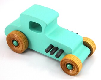 Wooden Toy Car: 1927 T-Coupe Hot Rod