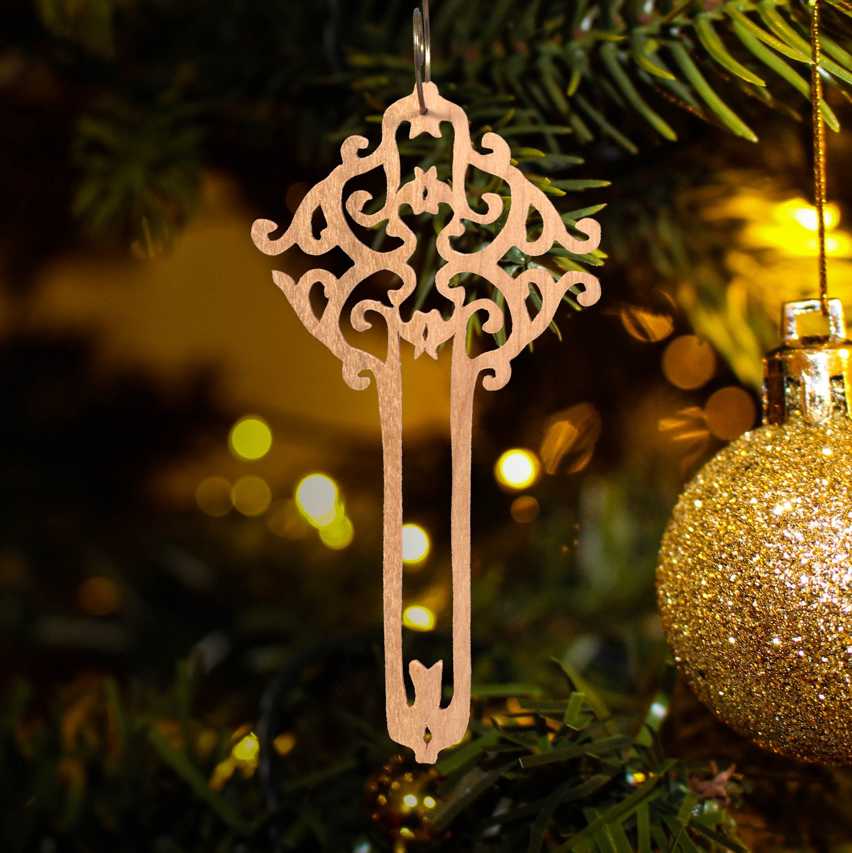 Fretwork Trees Wood Fretwork Victorian Icicle Style Christmas Tree Ornament - Etsy