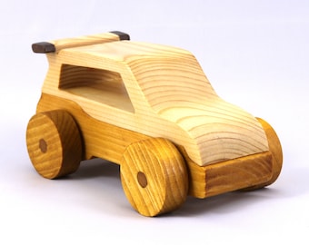 Handmade Wooden Toy Car: Speedy Wheels Collection