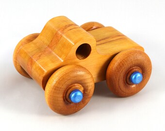 Wooden Toy Monster Truck: Play Pal Pickup Truck