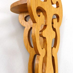 Victorian Style Fretwork Wall Shelves Handmade From Select Grade Hardwood And Hand Finished With Satin Polyurethane And Sold As A Pair